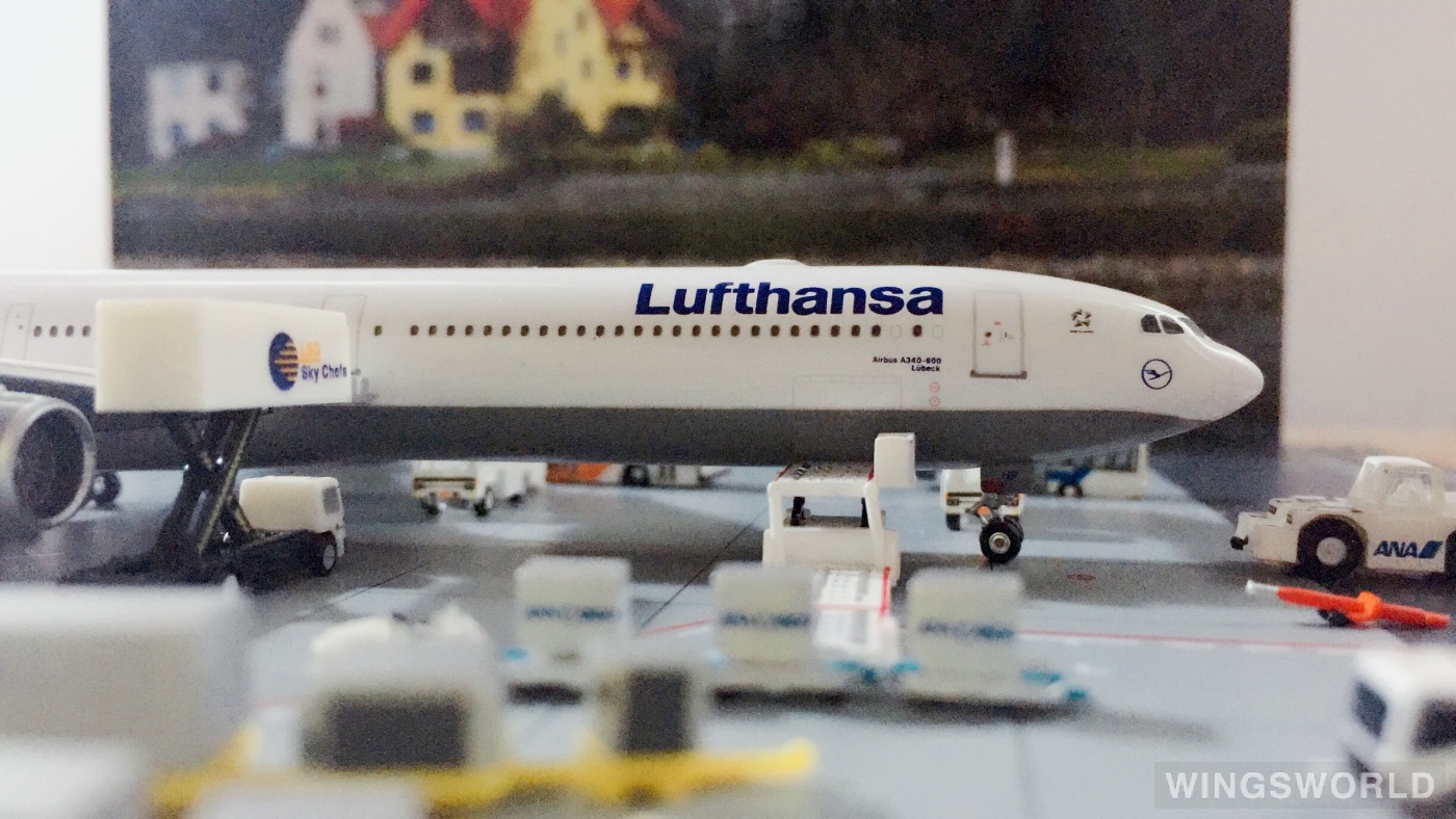 Phoenix 1:400 PH4DAIHF Lufthansa 汉莎航空 Airbus A340-600 D-AIHF