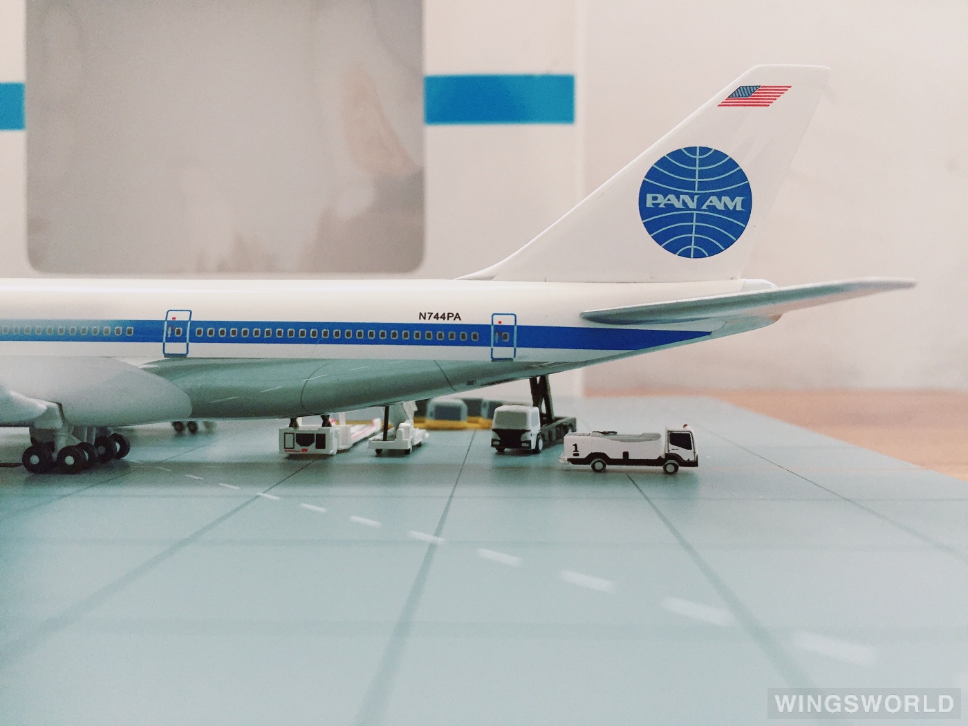 Big Bird 1:400 PAAMCXX Pan Am 泛美航空 Boeing 747-100 N744PA