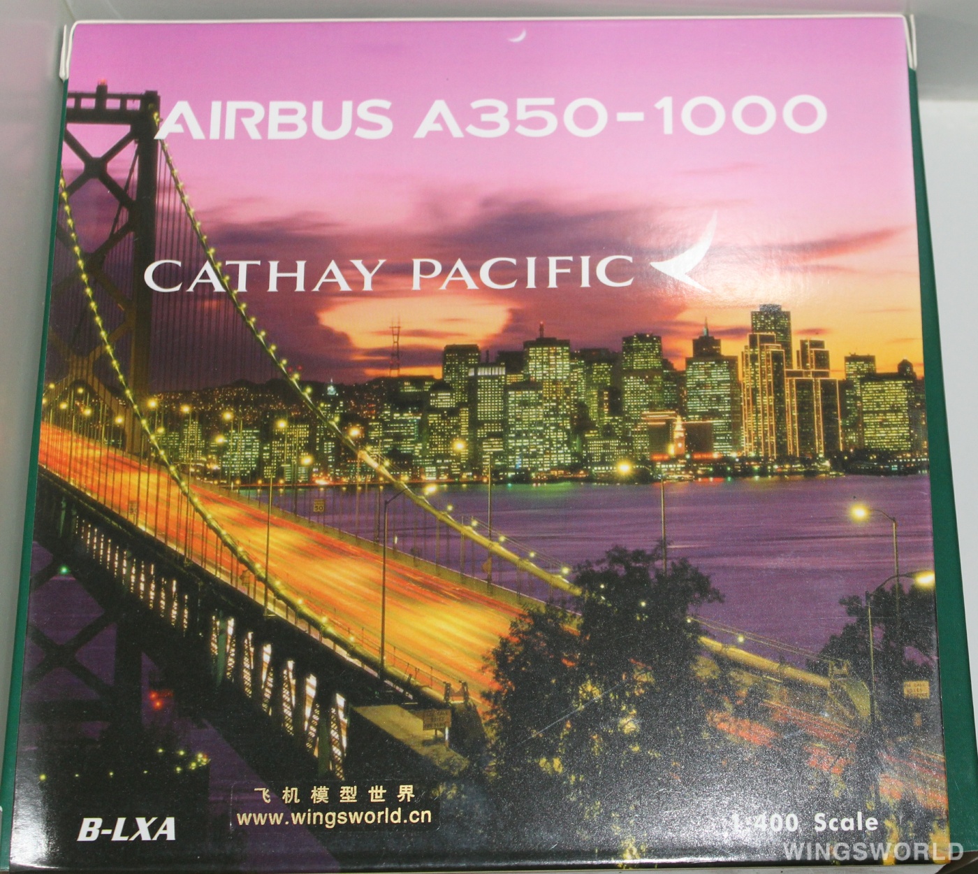 Phoenix 1:400 PH04198 Cathay Pacific 国泰航空 Airbus A350-1000 B-LXA