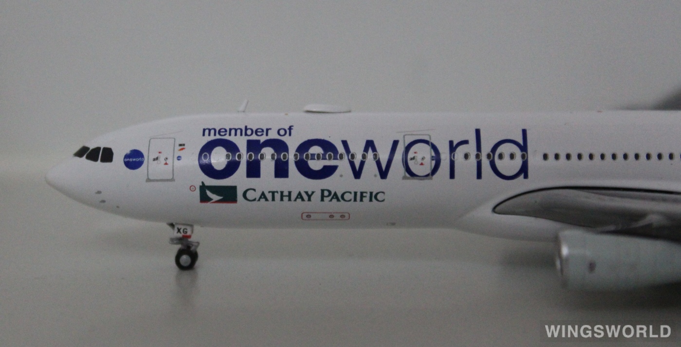 JC Wings 1:400 XX4202 Cathay Pacific 国泰航空 Airbus A340-300 B-HXG