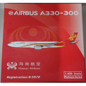 Hainan Airlines 海南航空 Airbus A330-300 B-5972  PH11295 Phoenix 1:400