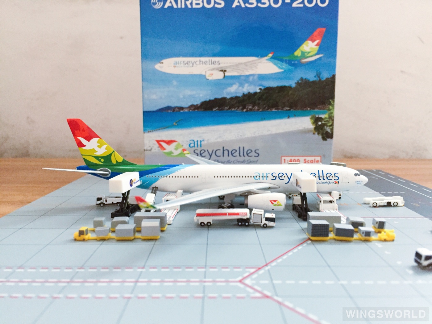 Phoenix 1:400 PH10756 Air Seychelles 塞舌尔航空 Airbus A330-200 A6-EYY