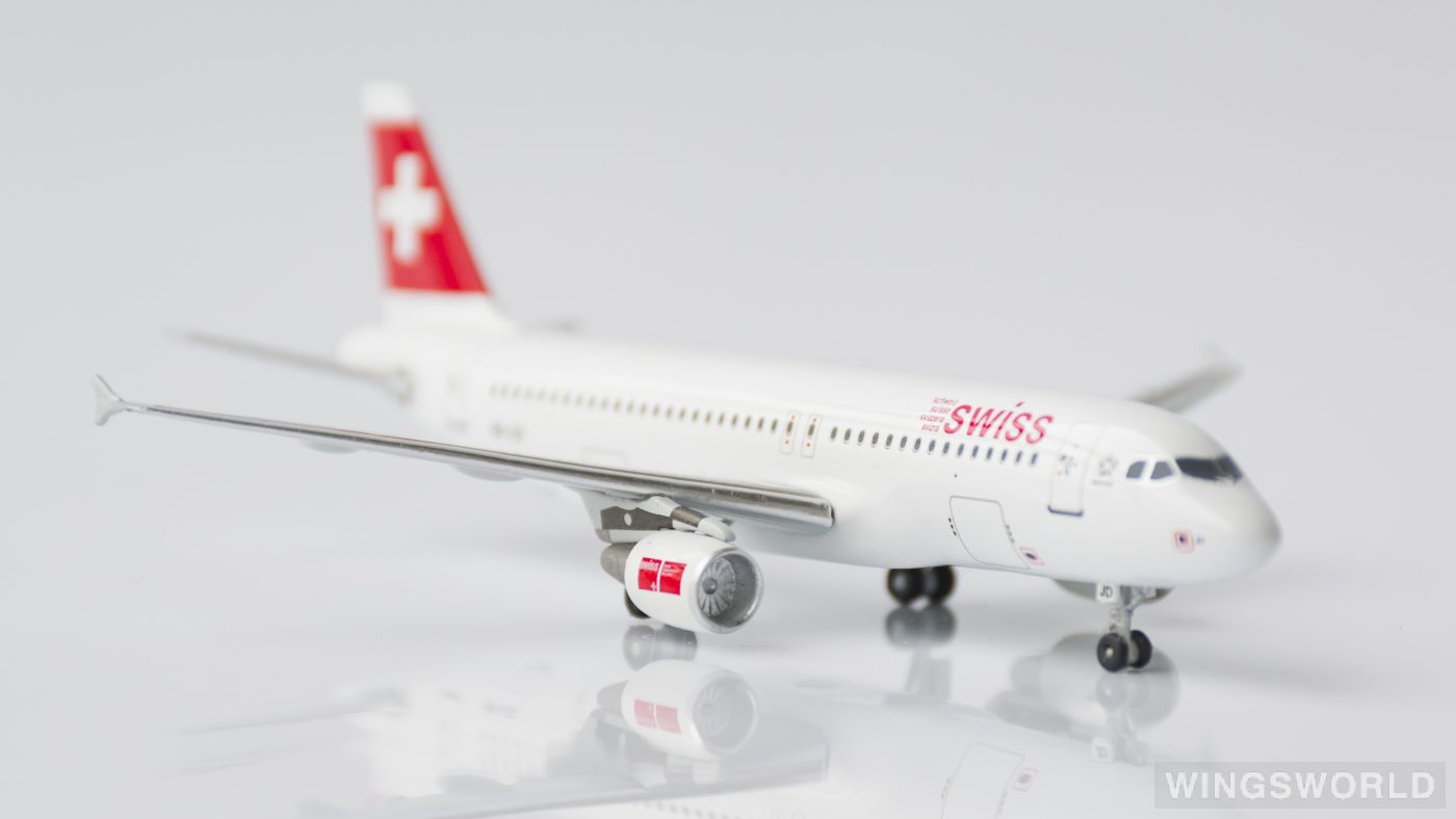 Witty 1:400 WT4320002 Swiss 瑞士国际航空 Airbus A320 HB-IJD