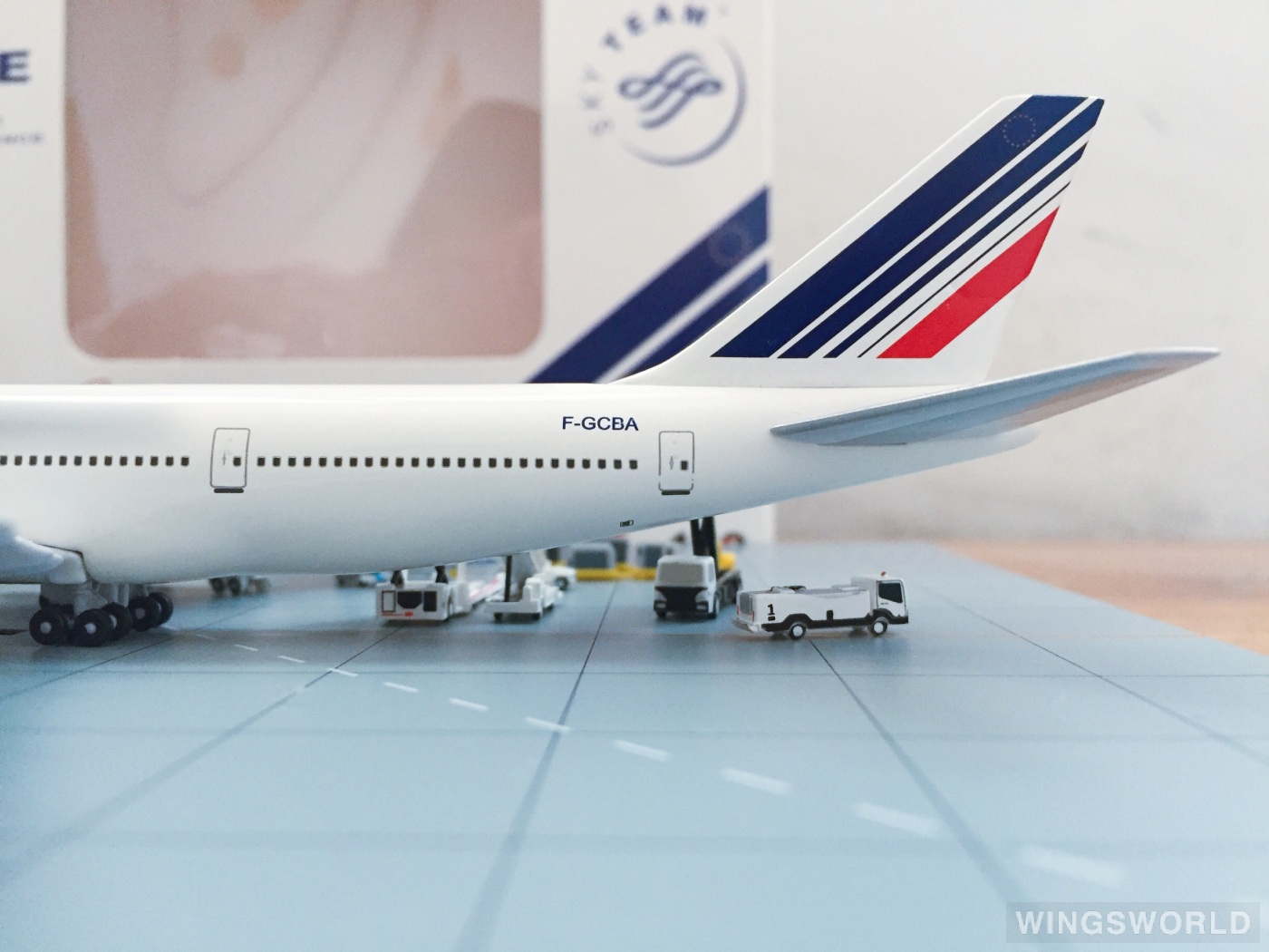 Big Bird 1:400 BB4-2005-XX Air France 法国航空 Boeing 747-200 F-GCBA