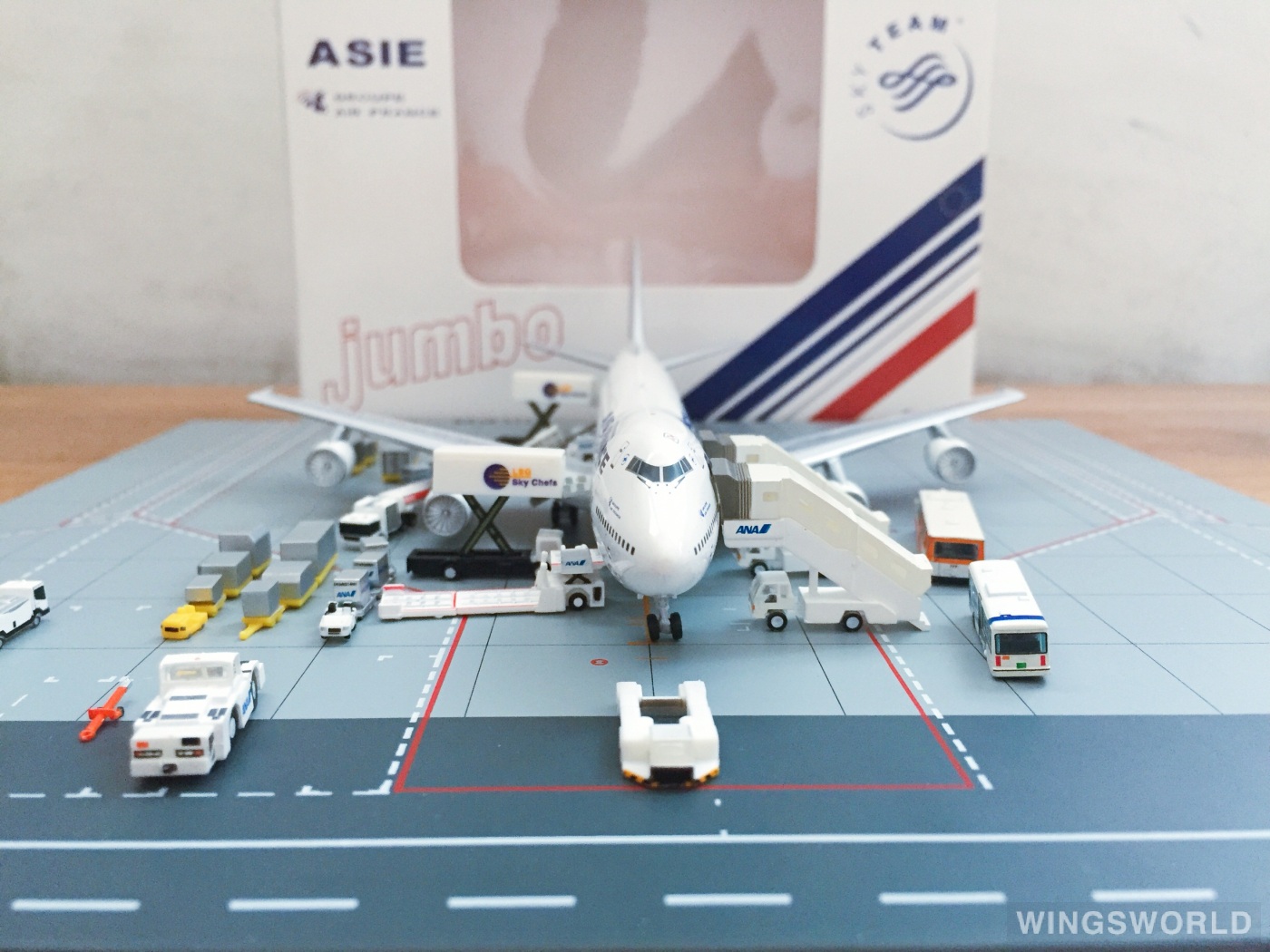 Big Bird 1:400 BB4-2005-XX Air France 法国航空 Boeing 747-200 F-GCBA