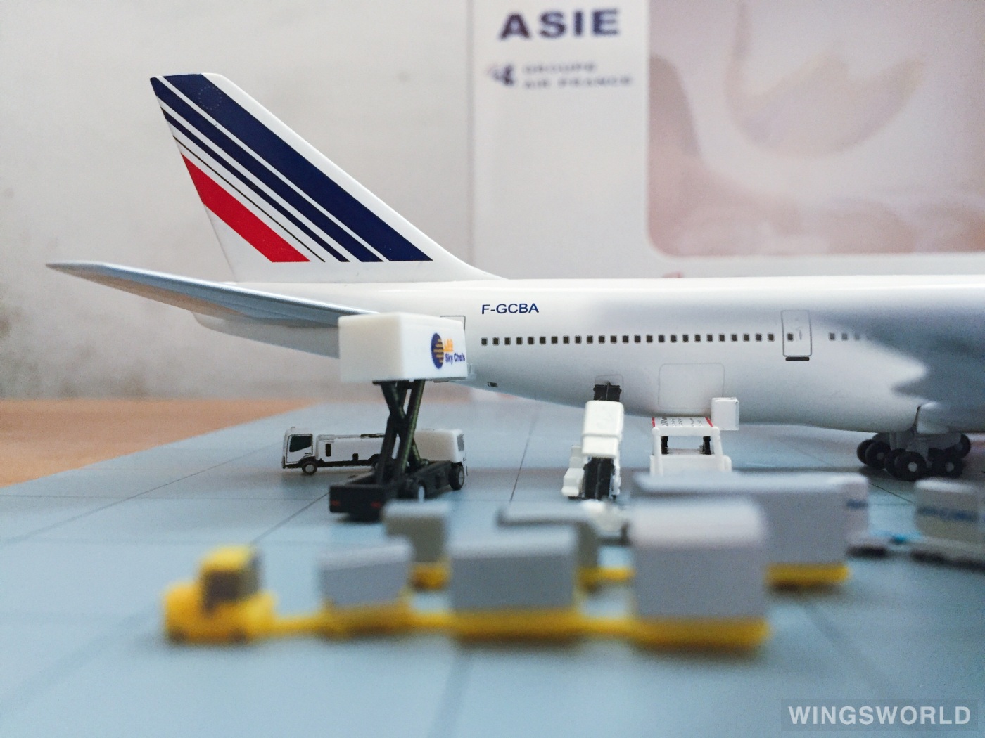 Big Bird 1:400 BB4-2005-XX Air France 法国航空 Boeing 747-200 F-GCBA