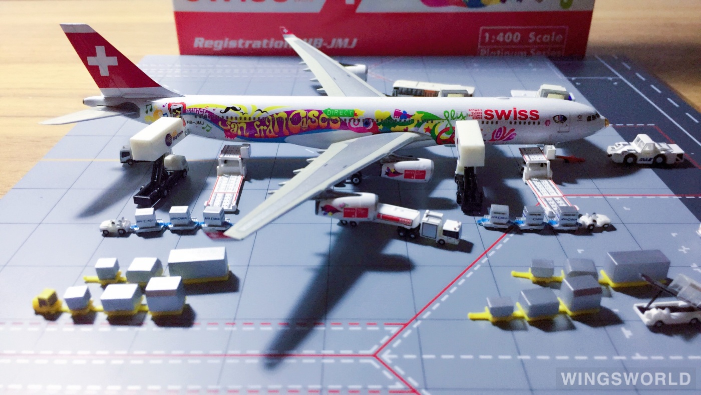Phoenix 1:400 Airbus A340-300 Swiss 瑞士国际航空PH10432 HB