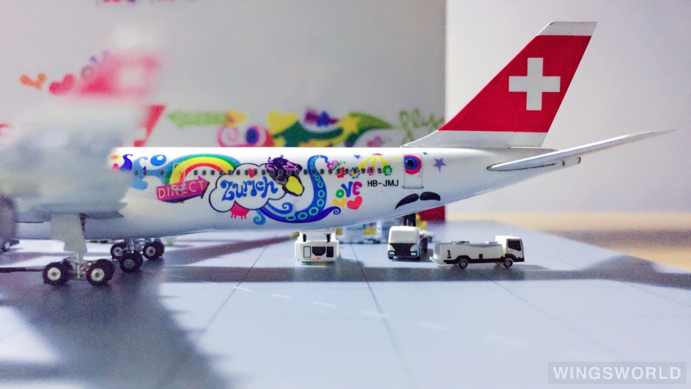 Phoenix 1:400 PH10432 Swiss 瑞士国际航空 Airbus A340-300 HB-JMJ