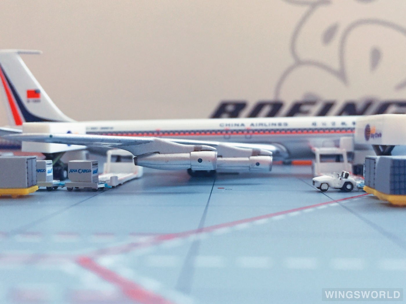 AeroClassics 1:400 Boeing 707-300 China Airlines 中华航空