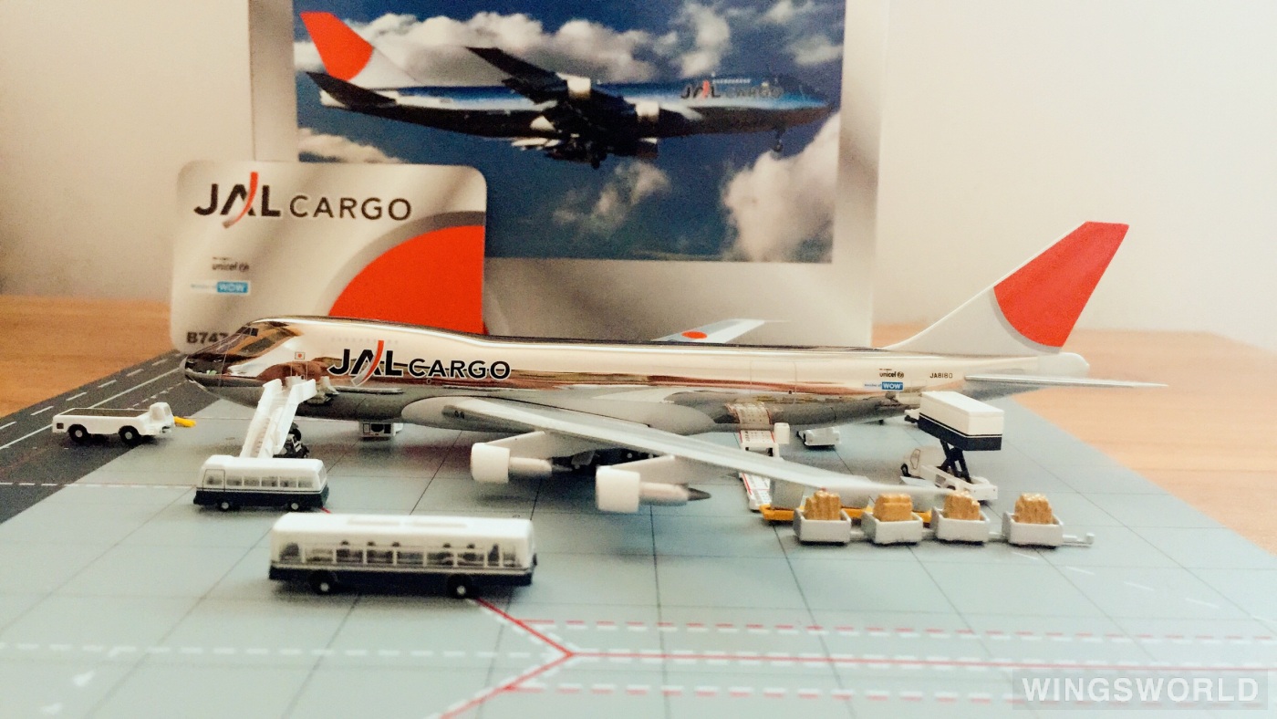 Big Bird 1:400 BB4-2003-11B Japan Airlines 日本航空 Boeing 747-200 JA8180