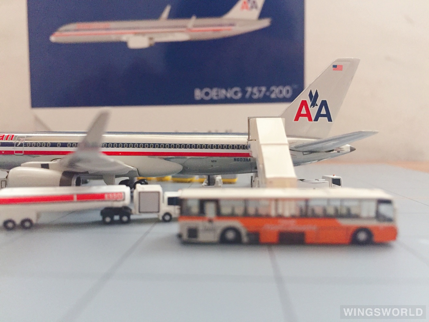 Geminijets 1:400 GJAAL1385 American Airlines 美国航空 Boeing 757-200 N603AA