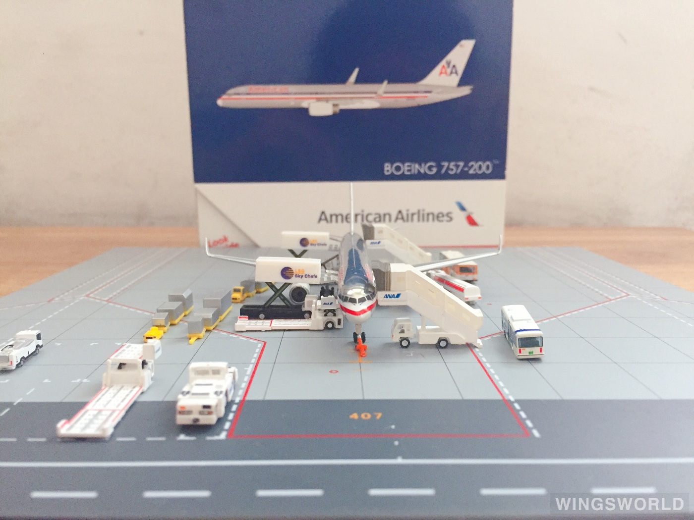 Geminijets 1:400 GJAAL1385 American Airlines 美国航空 Boeing 757-200 N603AA