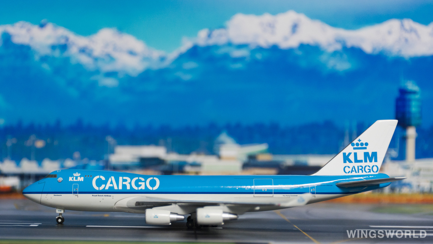 Geminijets 1:400 GJKLM393 KLM 荷兰皇家航空 Boeing 747-400 PH-CKA
