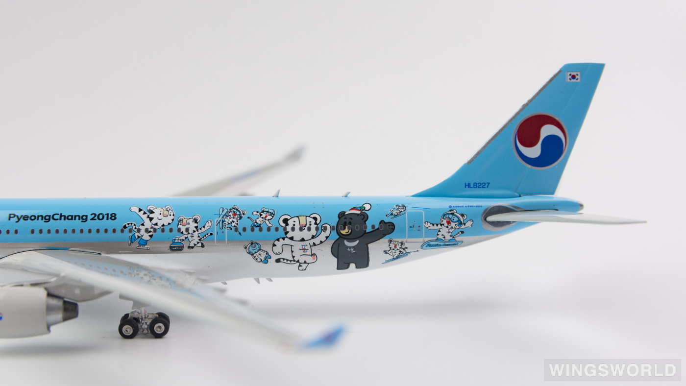 Phoenix 1:400 PH04192 Korean Air Lines 大韩航空 Airbus A330-200 HL8227