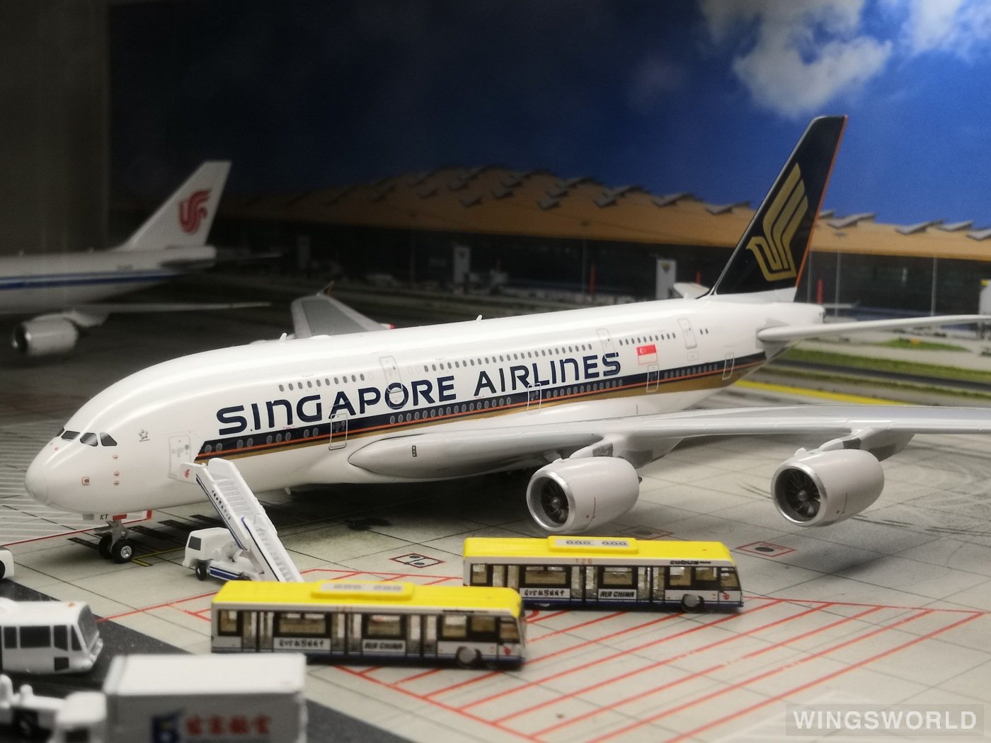 Phoenix 1:400 PH11406 Singapore Airlines 新加坡航空 Airbus A380-800 9V-SKT