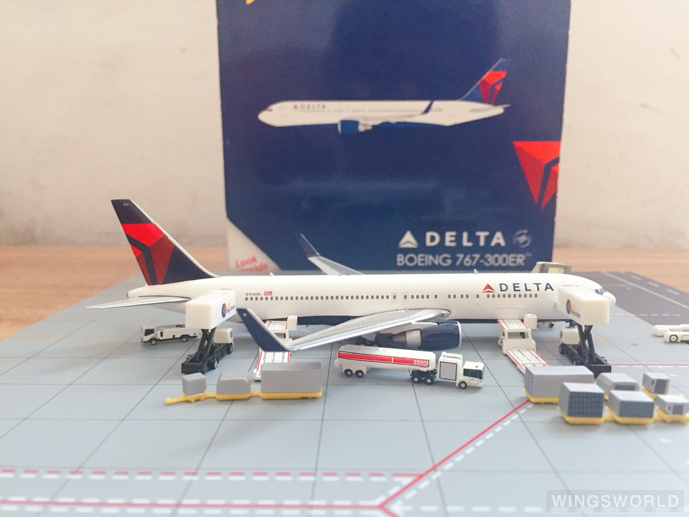 Geminijets 1:400 GJDAL1346 Delta Air Lines 达美航空 Boeing 767-300 N194DN