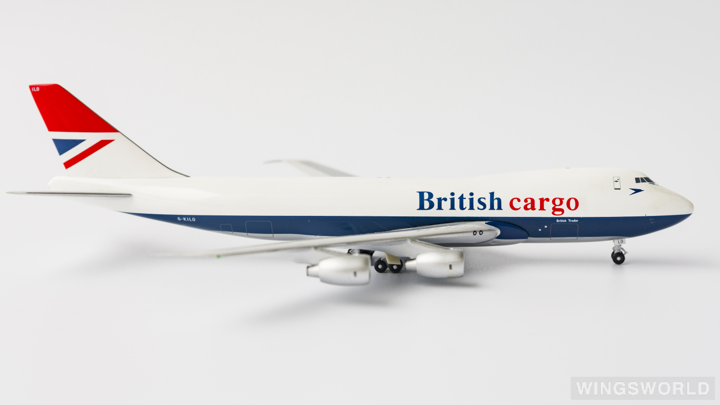 Big Bird 1:400 BB4-2005-XX British Airways 英国航空 Boeing 747-200 G-KILO