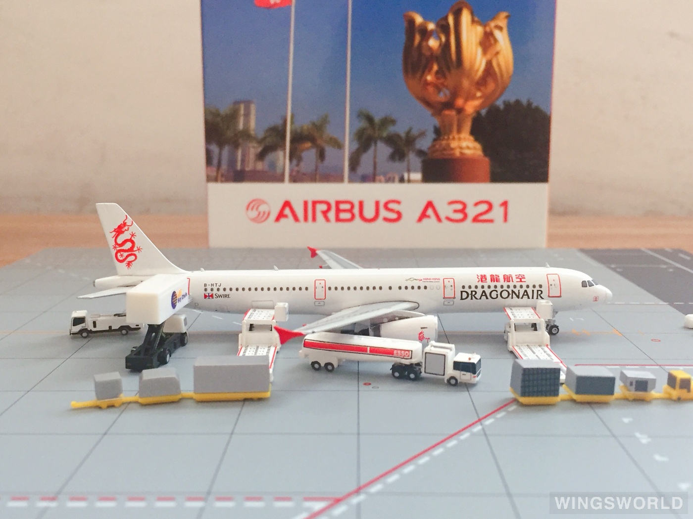 Phoenix 1:400 PH04063 Dragonair 港龙航空 Airbus A321 B-HTJ