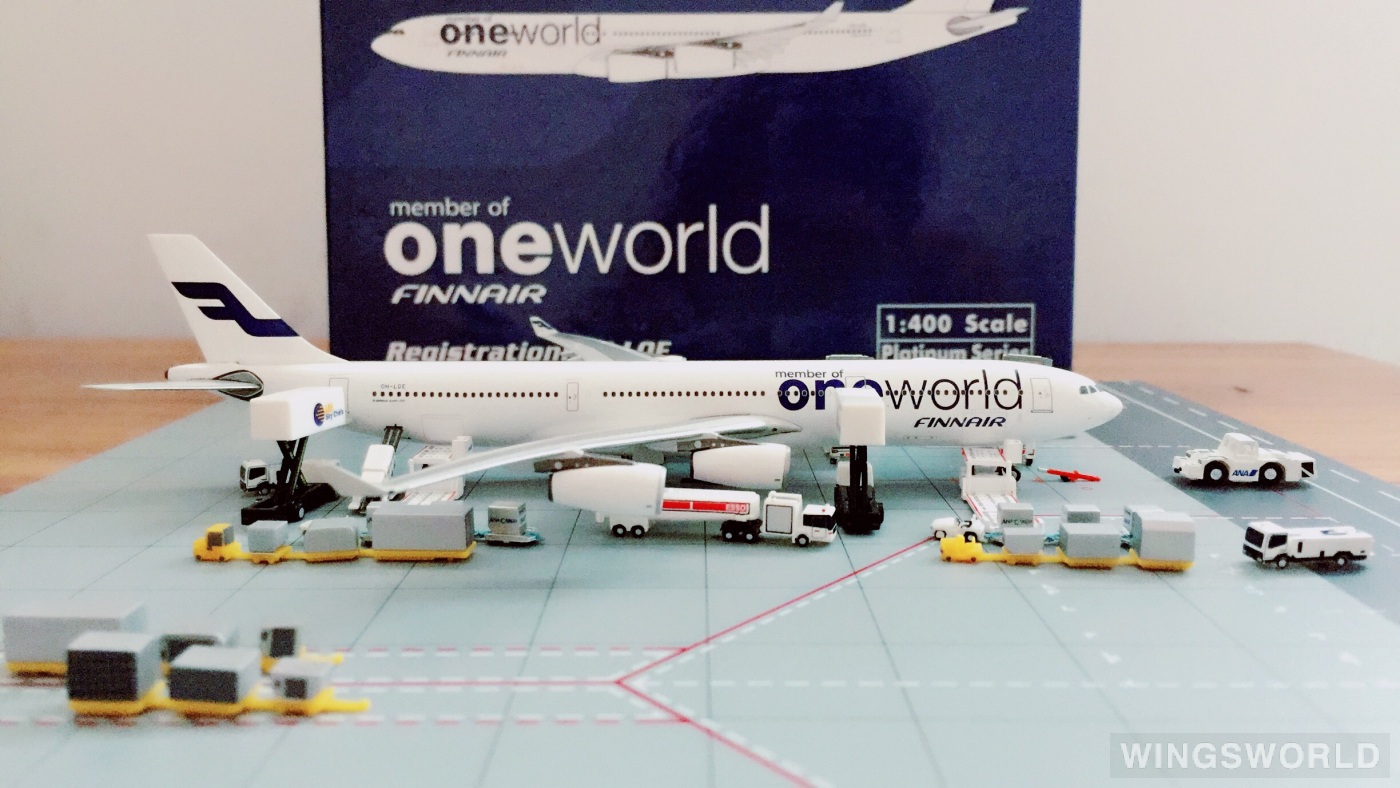 Phoenix 1:400 PH10548 Finnair 芬兰航空 Airbus A340-300 OH-LQE