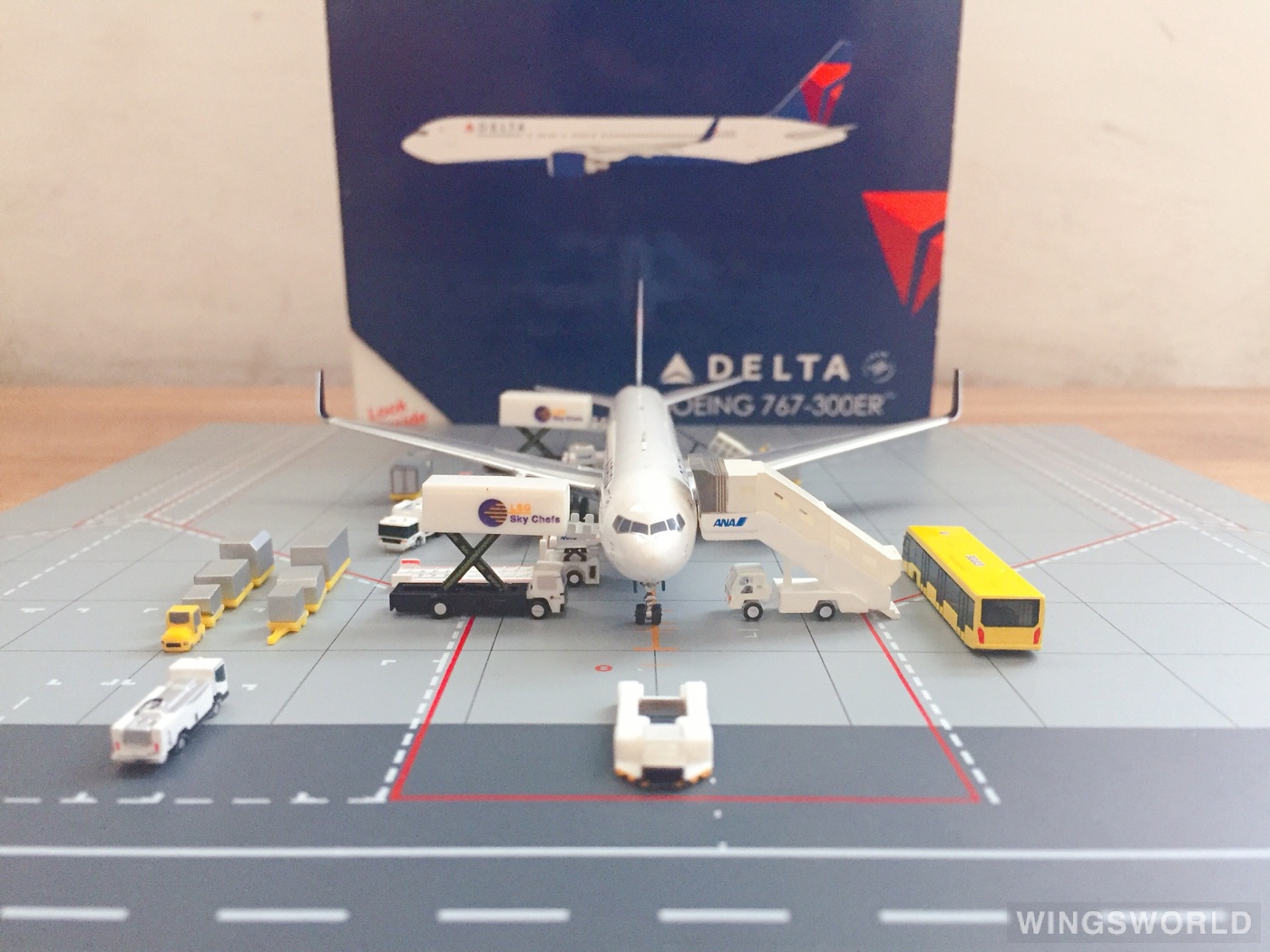 Geminijets 1:400 GJDAL1346 Delta Air Lines 达美航空 Boeing 767-300 N194DN
