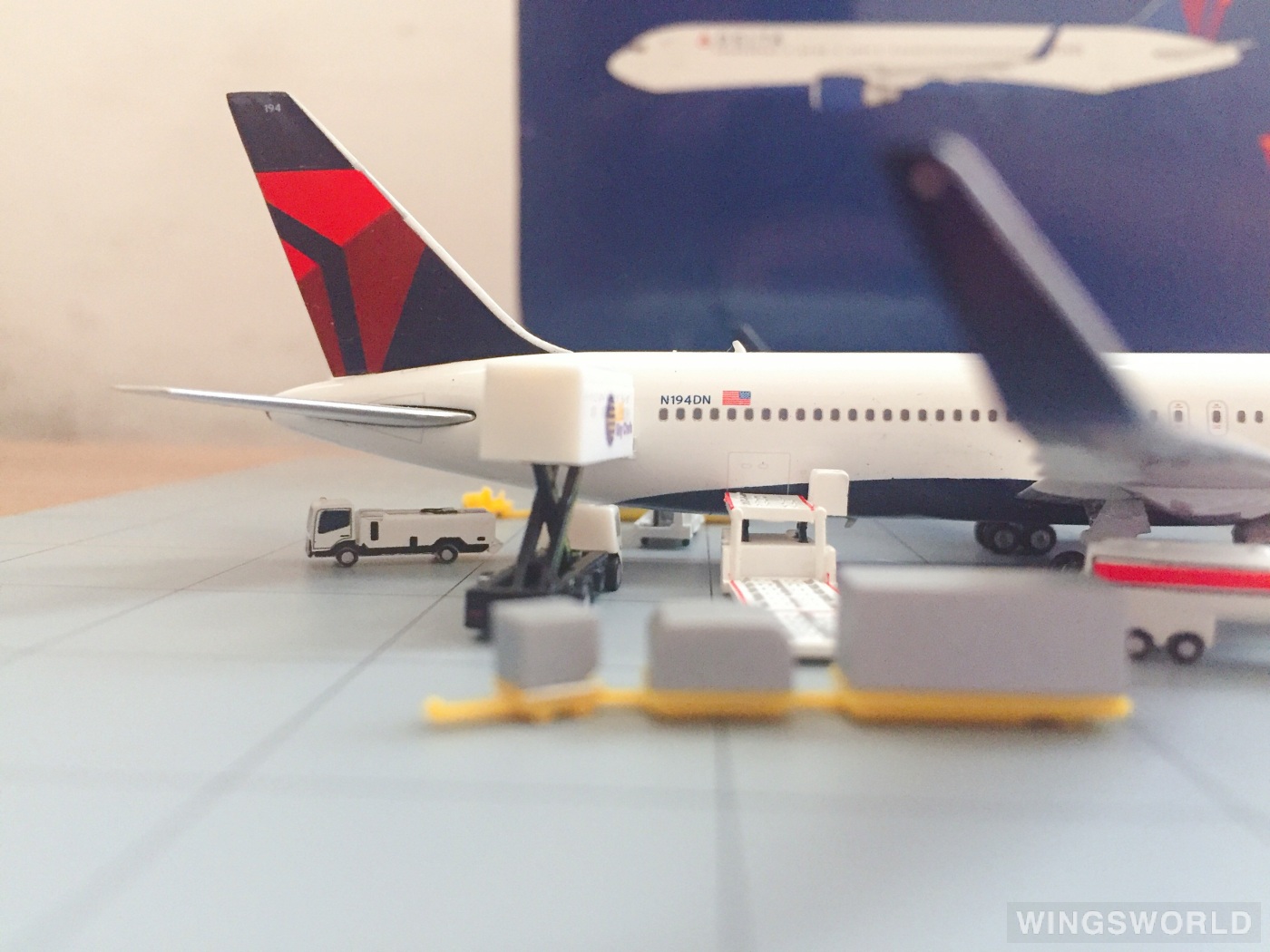 Geminijets 1:400 GJDAL1346 Delta Air Lines 达美航空 Boeing 767-300 N194DN