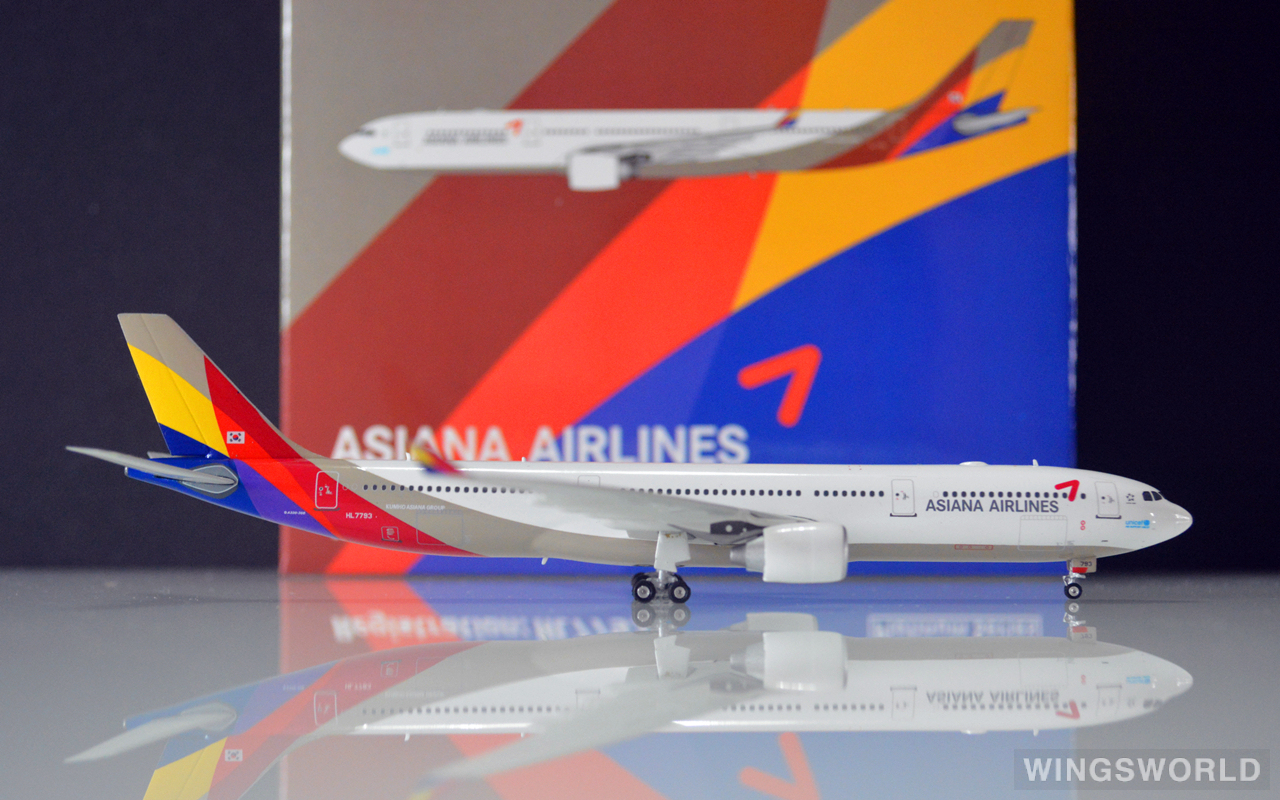 Phoenix 1:400 PH11106 Asiana 韩亚航空 Airbus A330-300 HL7793