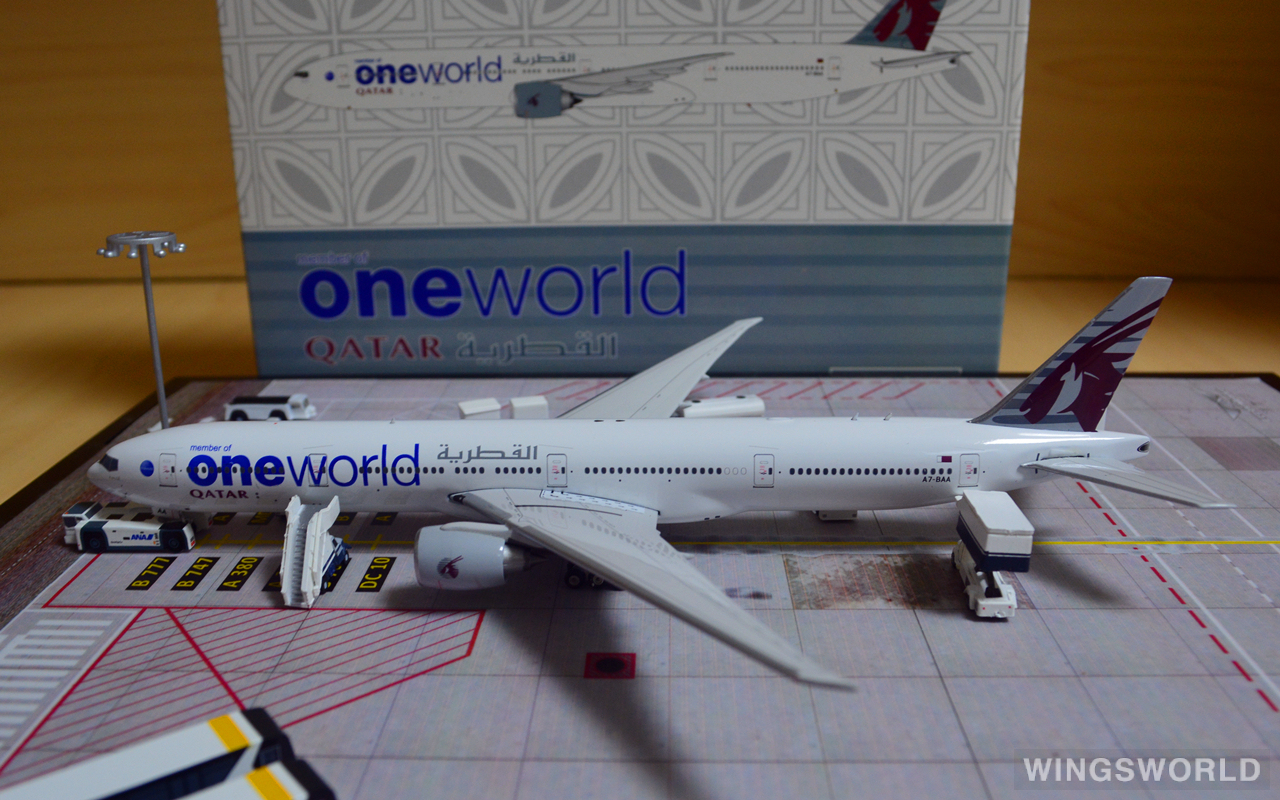 Phoenix 1:400 PH10869 Qatar 卡塔尔航空 Boeing 777-300ER A7-BAA