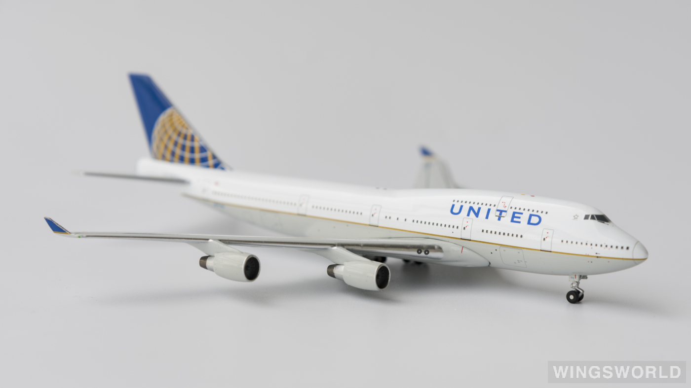 Apollo 1:400 A13055 United Airlines 美国联合航空 Boeing 747-400 N177UA