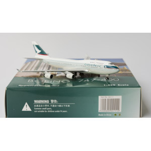 Cathay Pacific 国泰航空 Boeing 747-400 B-HUJ 最后飞行 PH04111 Phoenix 1:400