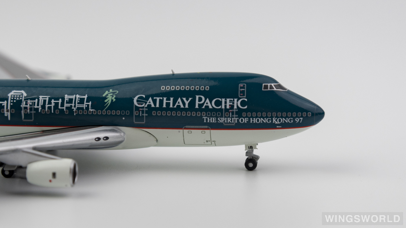 Big Bird 1:400 BBOX1114 Cathay Pacific 国泰航空 Boeing 747-200 B-HIB