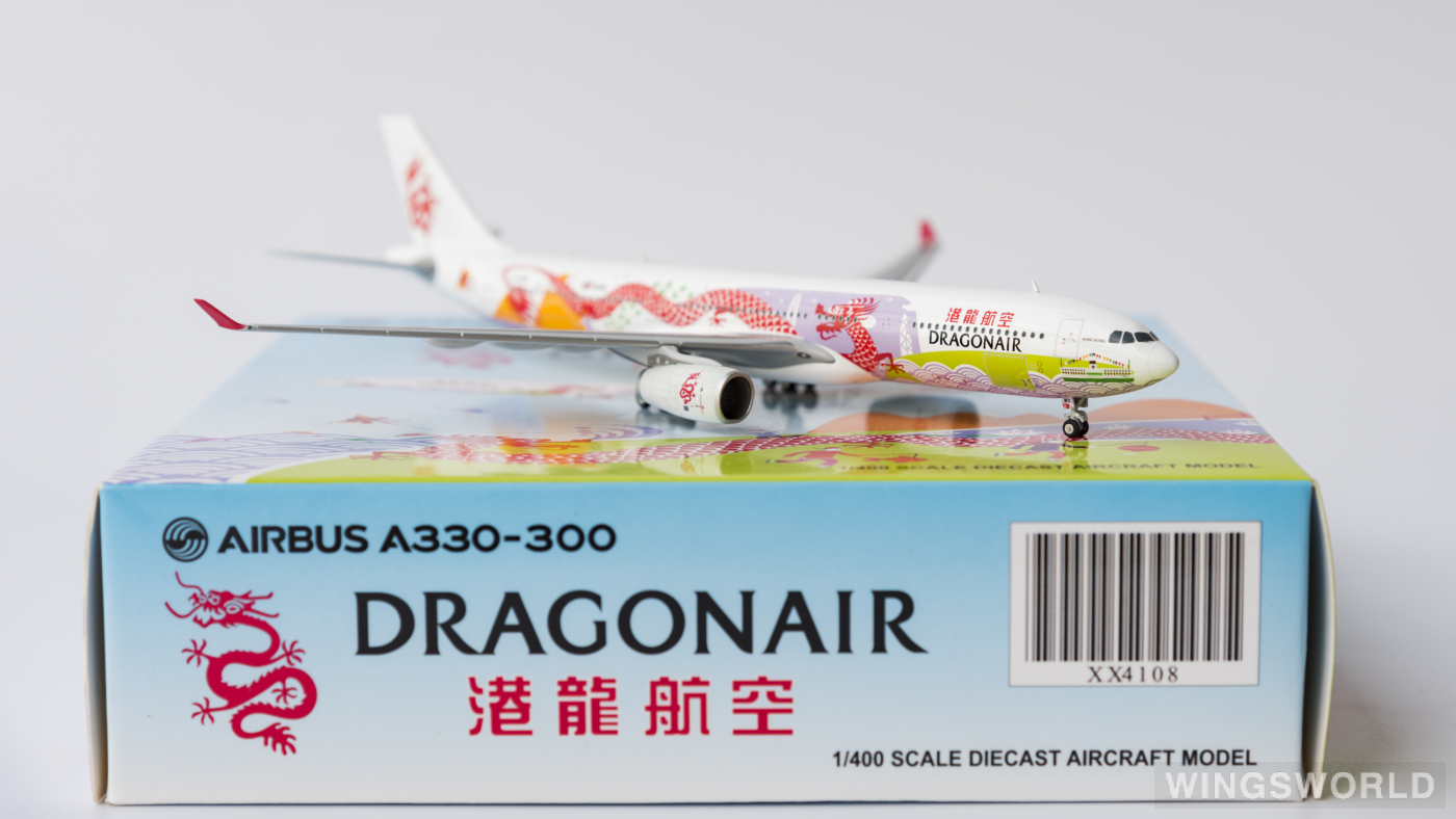 JC Wings 1:400 XX4108 Cathay Dragon 国泰港龙航空 Airbus A330-300 B-HWG