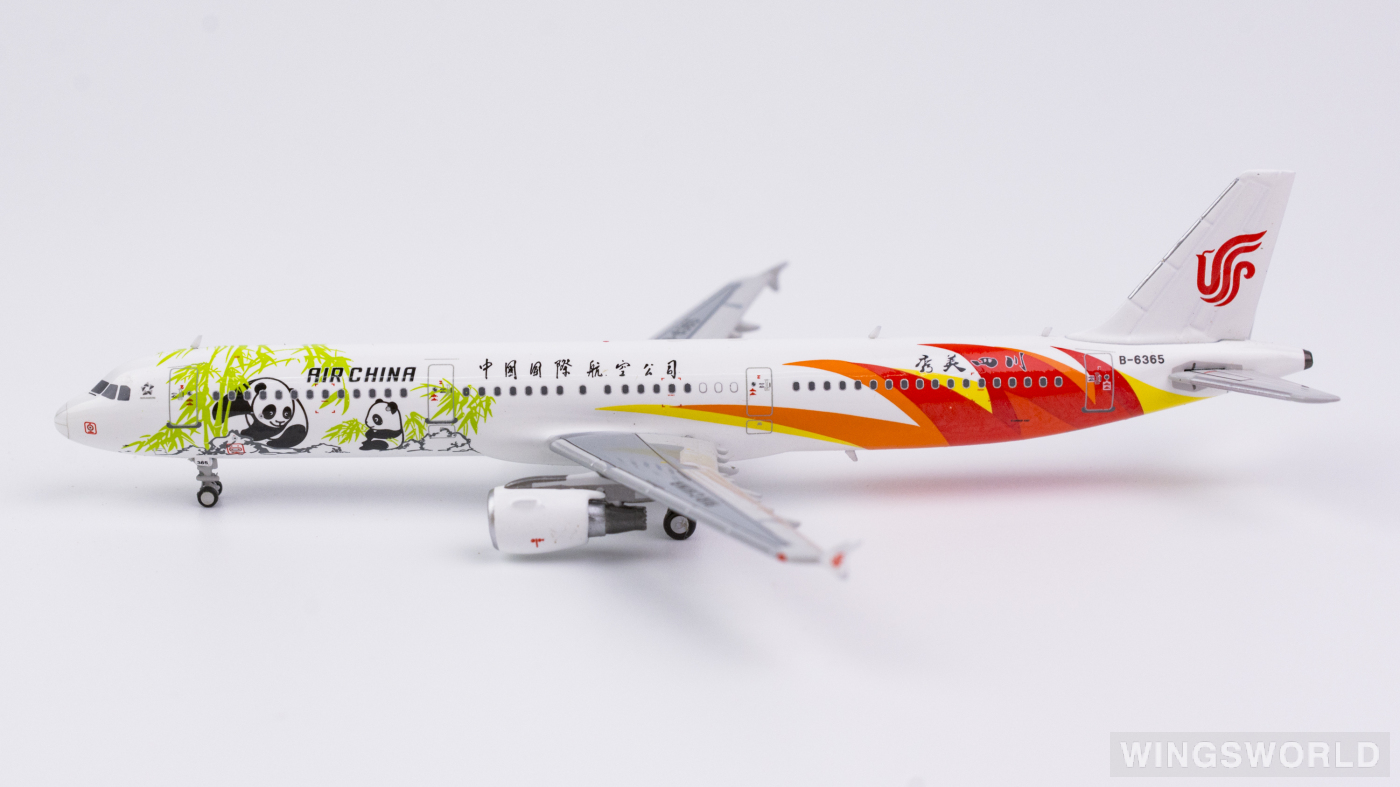 HYJLwings 1:400 HYJL81060 Air China 中国国际航空 Airbus A321 B-6365