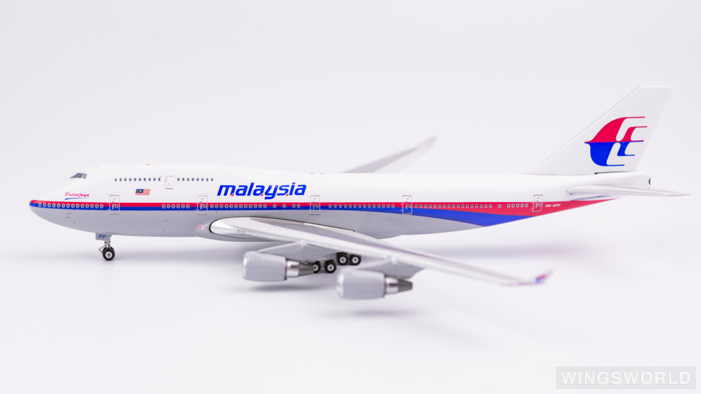 Phoenix 1:400 PH10607 Malaysia Airlines 马来西亚航空 Boeing 747-400 9M-MPP