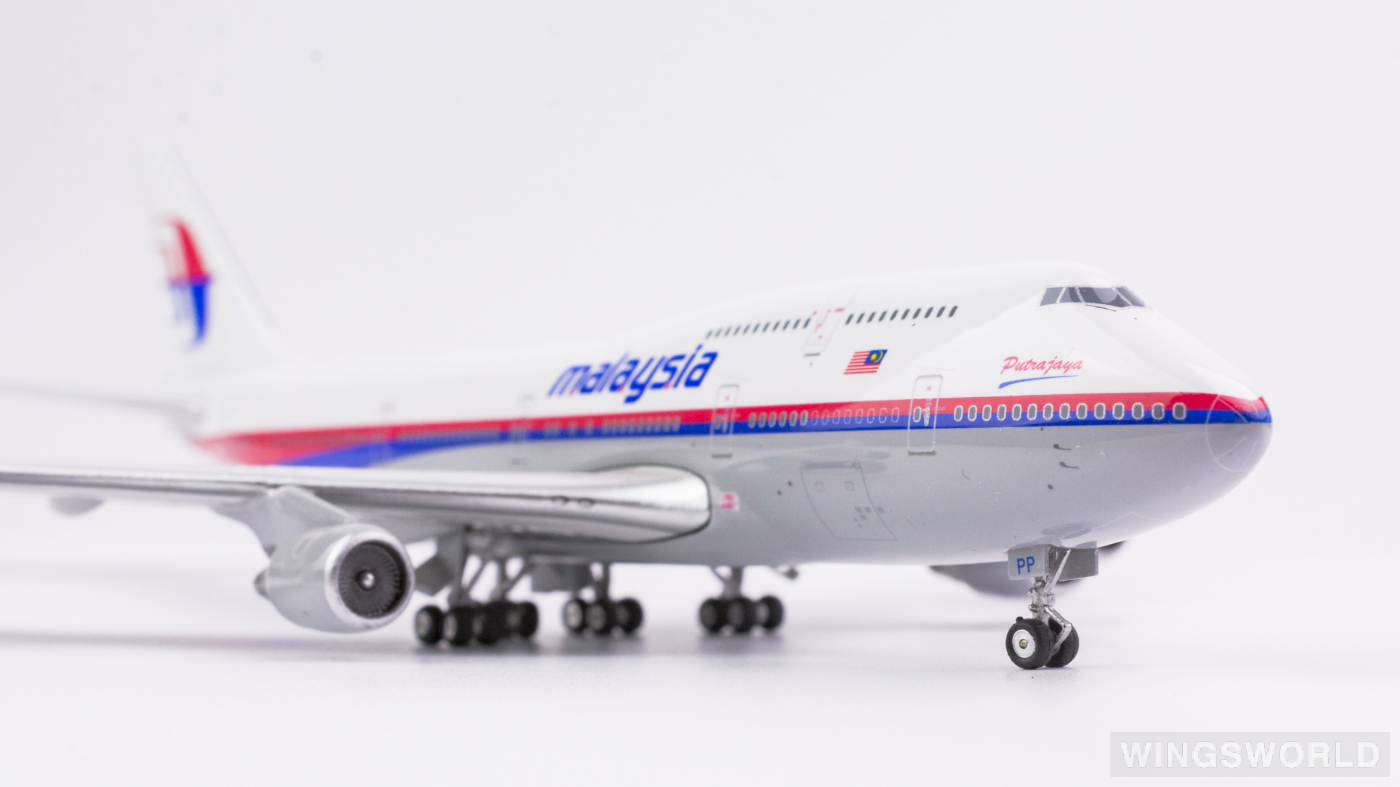 Phoenix 1:400 PH10607 Malaysia Airlines 马来西亚航空 Boeing 747-400 9M-MPP
