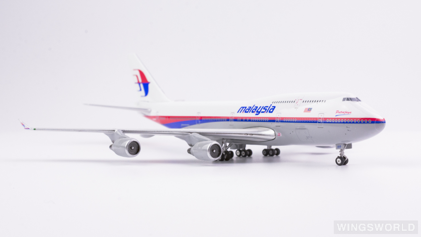 Phoenix 1:400 PH10607 Malaysia Airlines 马来西亚航空 Boeing 747-400 9M-MPP