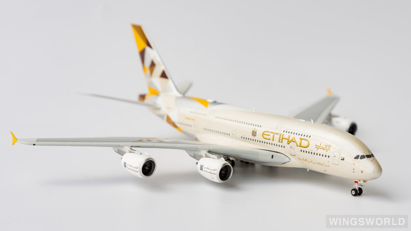 Phoenix 1:400 PH11441 Etihad Airways 阿提哈德航空 Airbus A380-800 A6-API