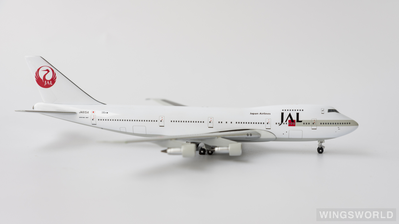 Apollo 1:400 Boeing 747-200 Japan Airlines 日本航空A13009 JA8154