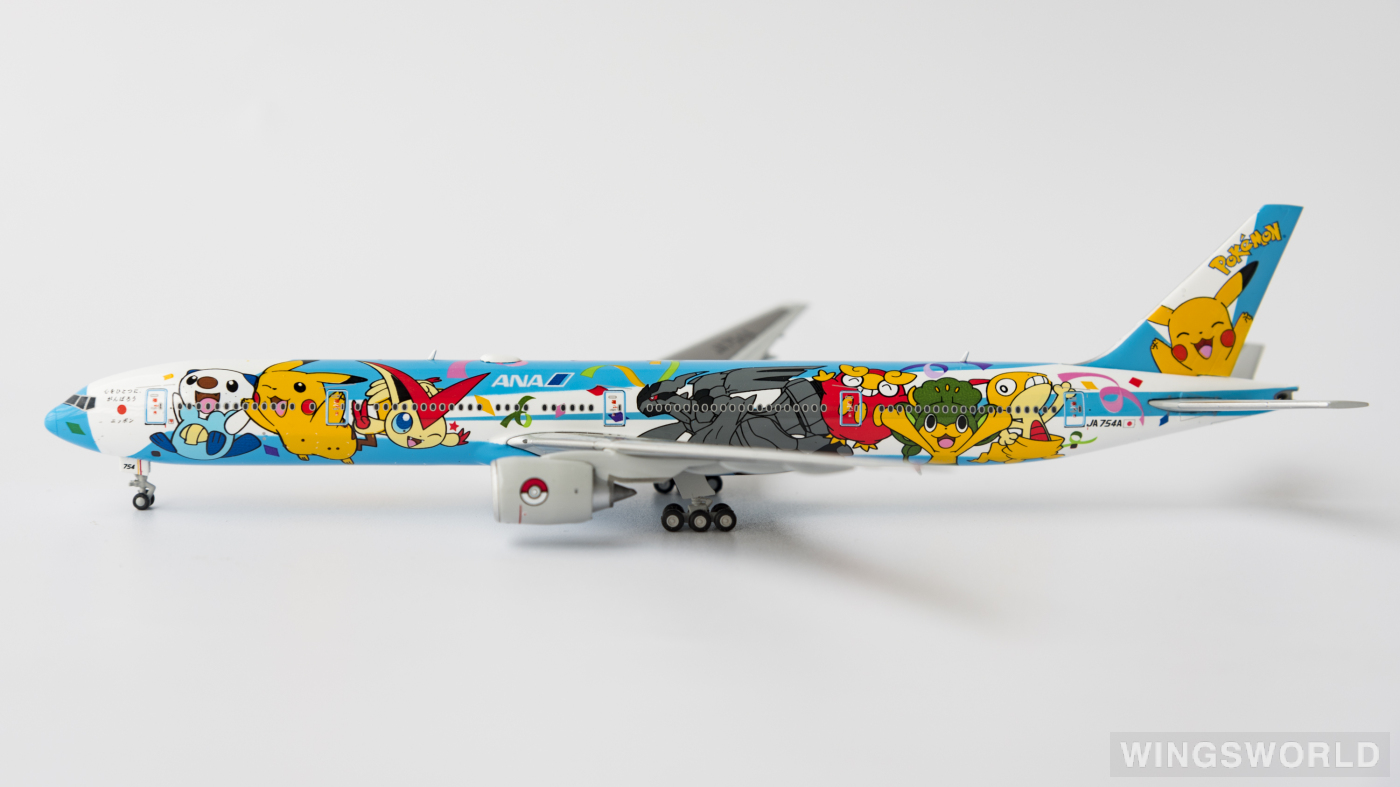 JC Wings 1:400 Boeing 777-300 ANA 全日空XX4101 JA754A 的照片