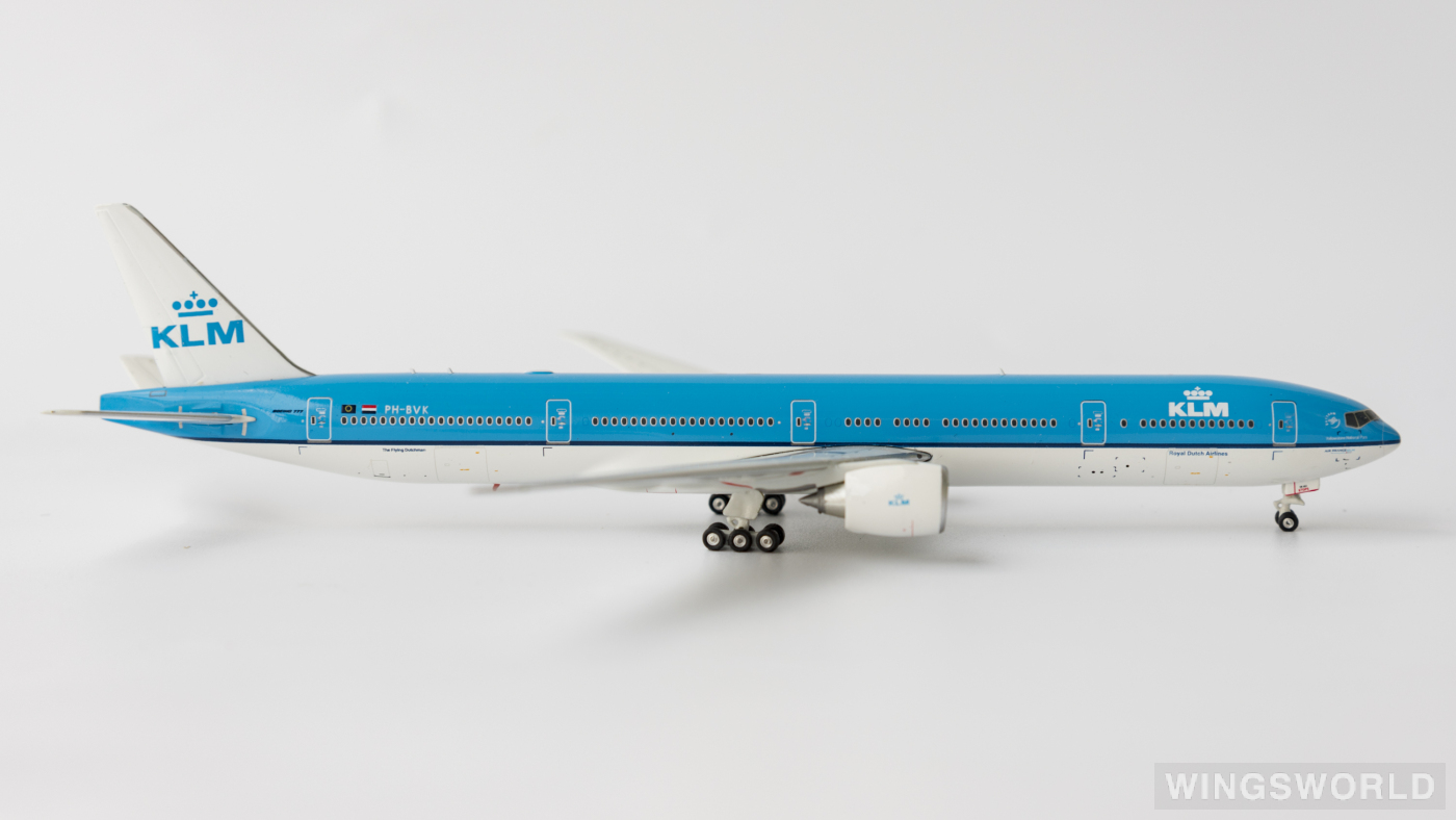 Phoenix 1:400 PH11084 KLM 荷兰皇家航空 Boeing 777-300ER PH-BVK