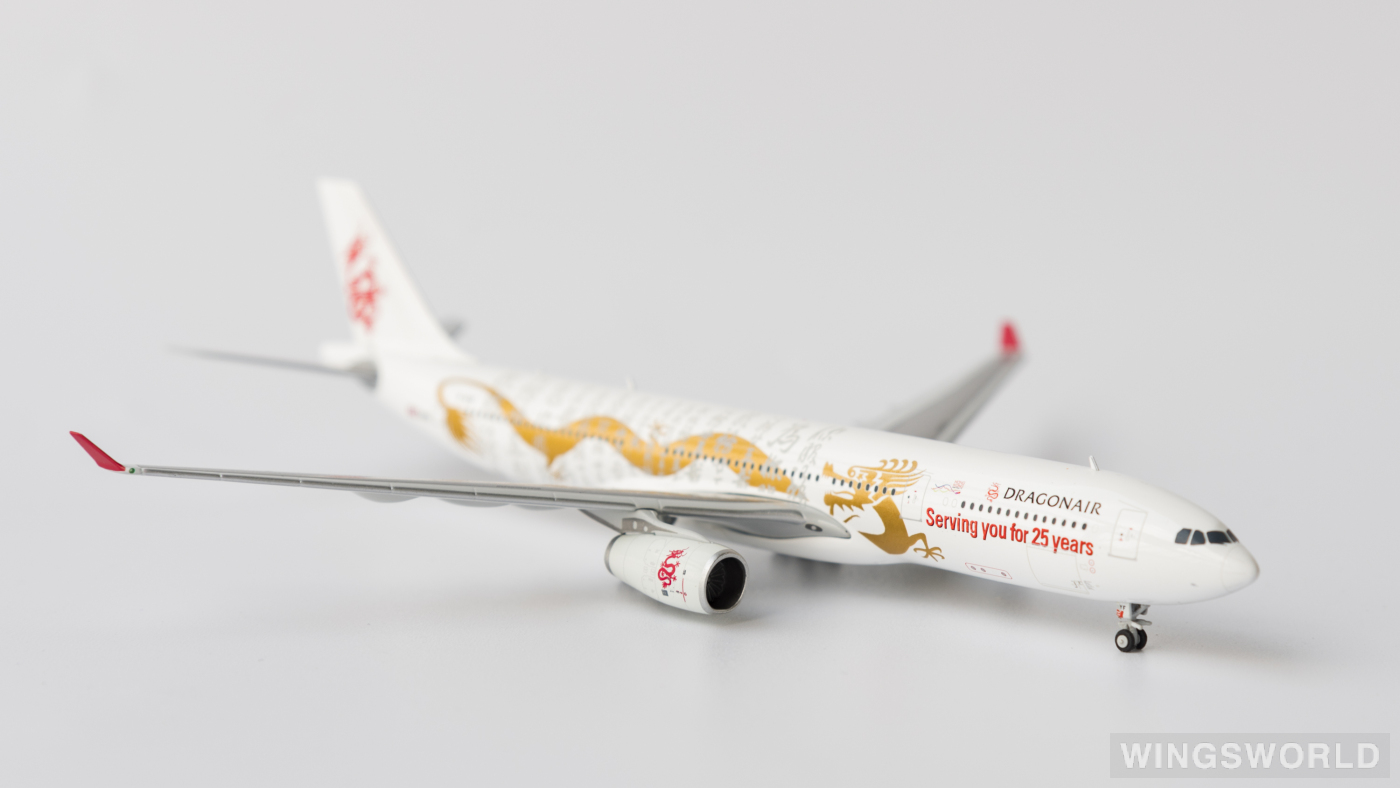 JC Wings 1:400 Airbus A330-300 Dragonair 港龙航空XX4109 B
