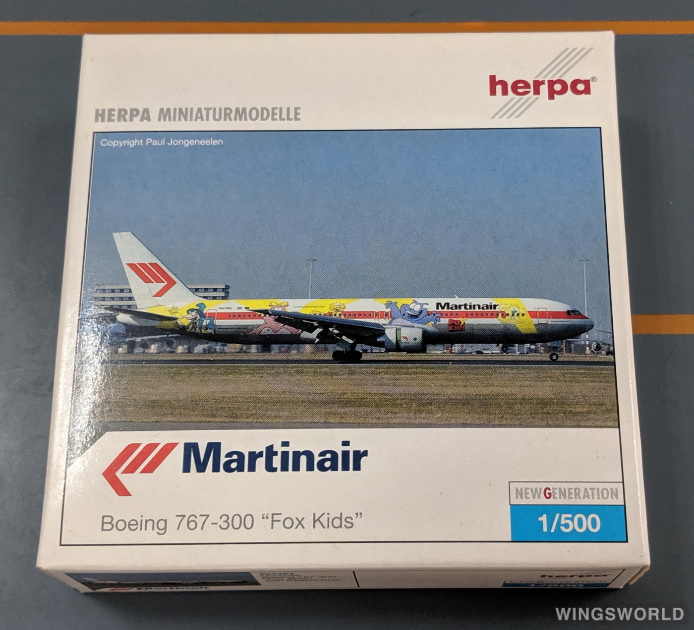 Herpa 1:500 504454 Martinair 马丁航空 Boeing 767-300 PH-MCL