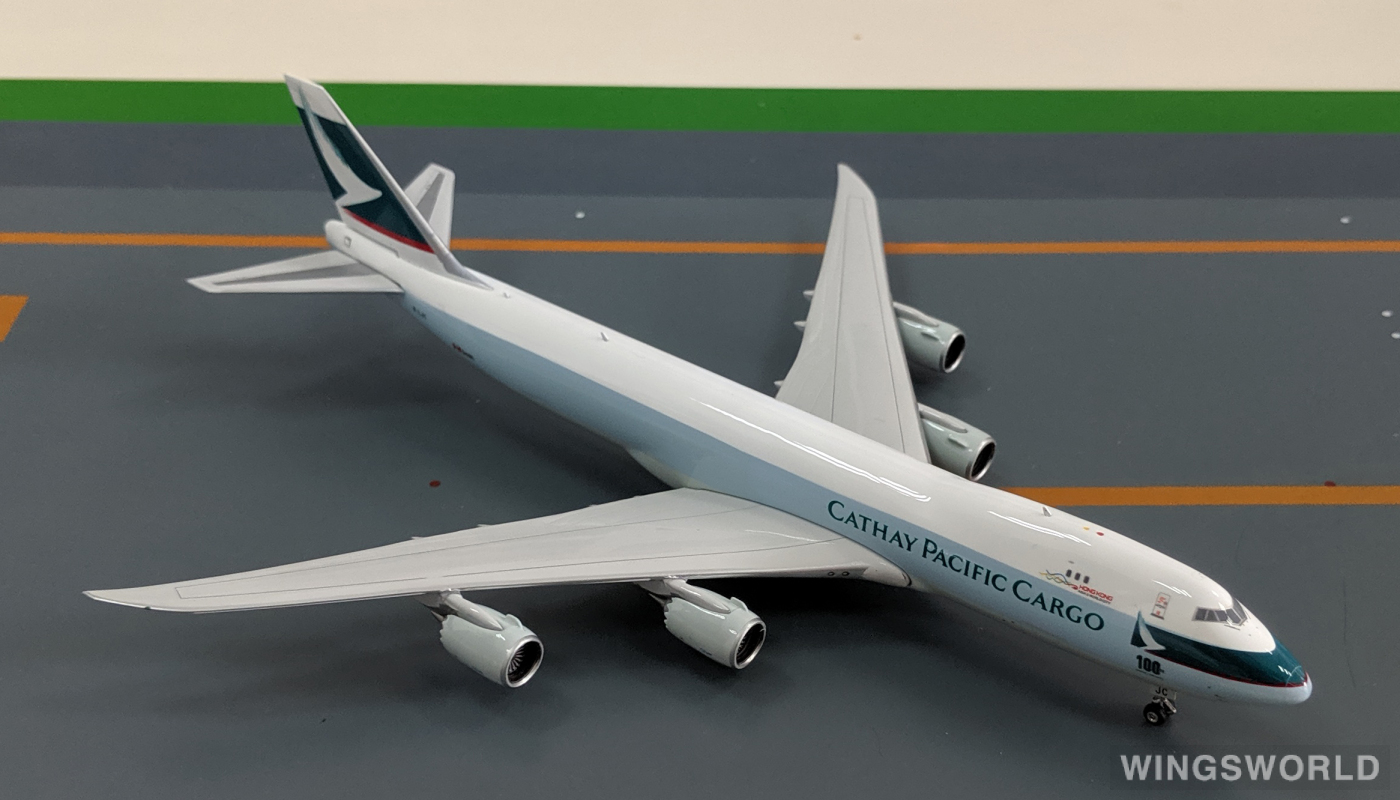 Phoenix 1:400 PH04081 Cathay Pacific 国泰航空 Boeing 747-8F B-LJC