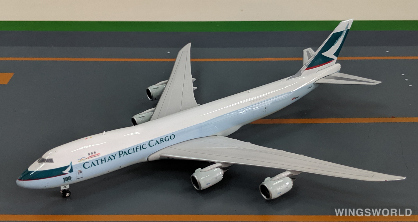 Phoenix 1:400 PH04081 Cathay Pacific 国泰航空 Boeing 747-8F B-LJC