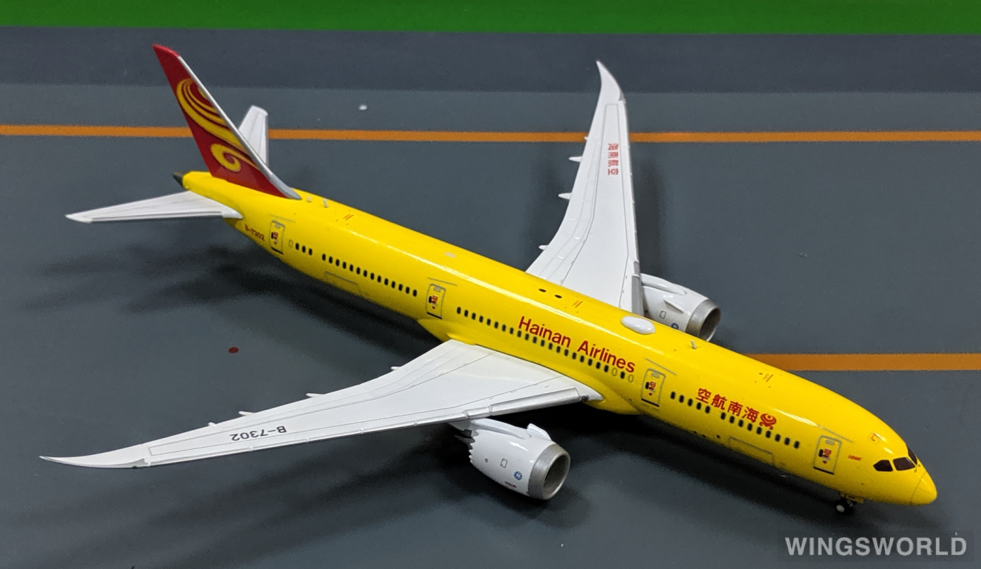 JC Wings 1:400 KD4097 Hainan Airlines 海南航空 Boeing 787-9 B-7302