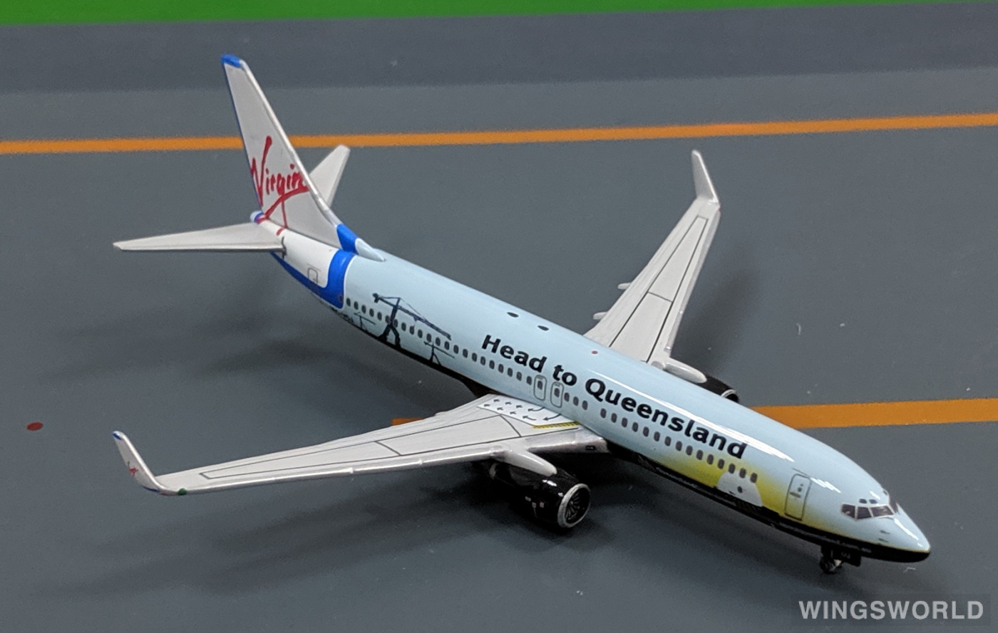 Phoenix 1:400 PH10369 Virgin Blue 维珍蓝航空 Boeing 737-800 VH-VOJ