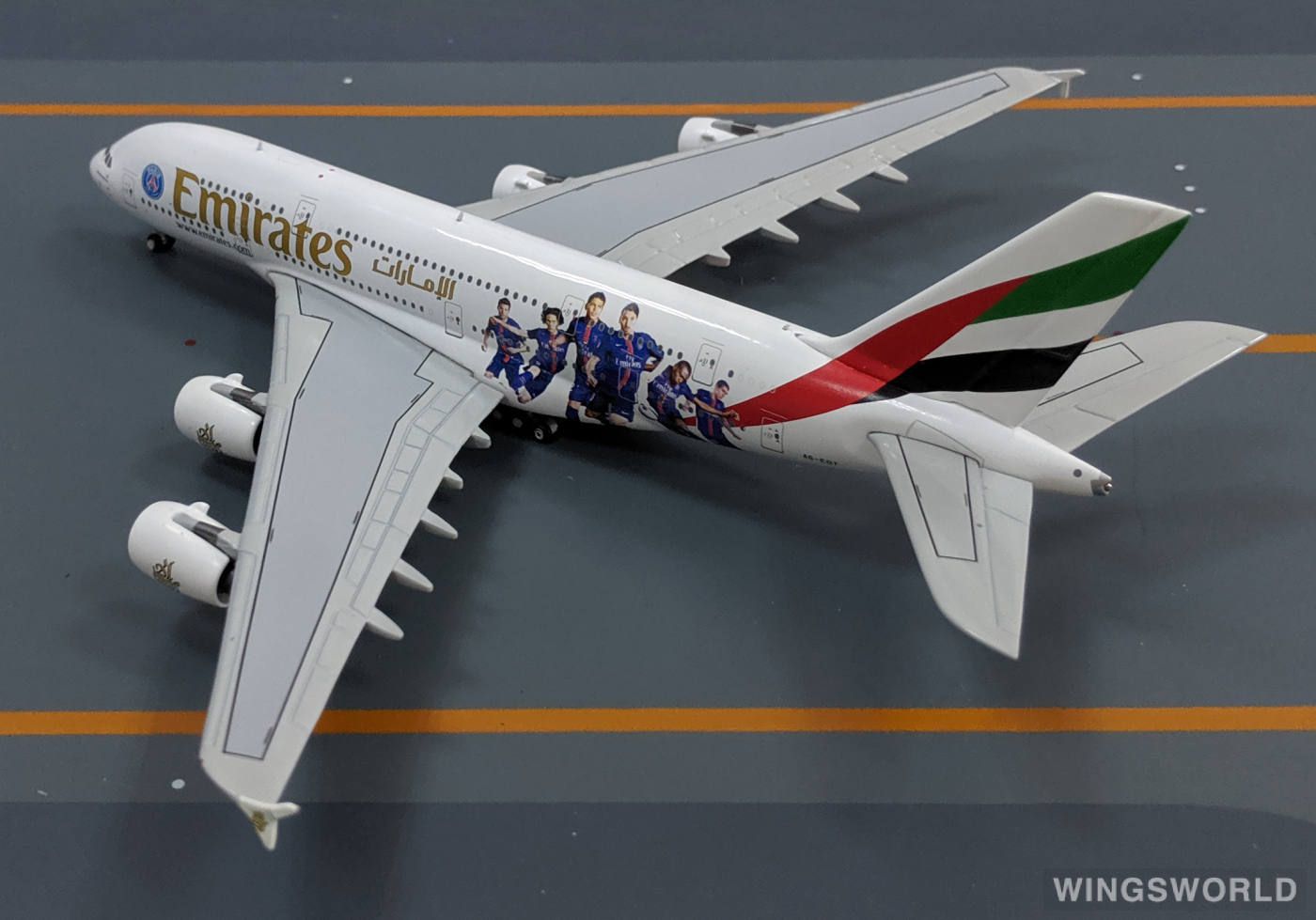 Geminijets 1:400 GJUAE1559 Emirates 阿联酋航空 Airbus A380-800 A6-EOT