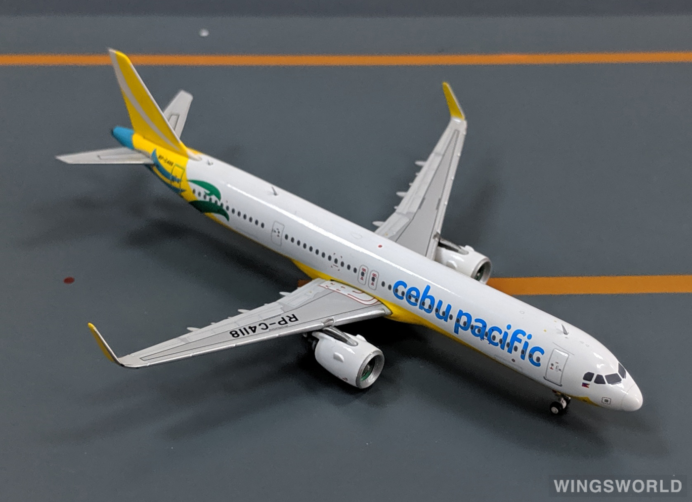 Geminijets 1:400 CEB4321 Cebu Pacific Air 宿务太平洋航空 Airbus A321 RP-C4118