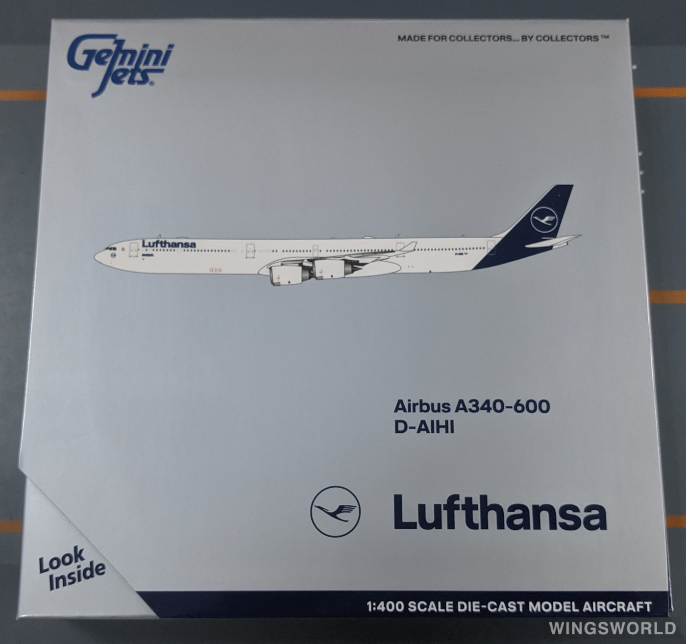 Geminijets 1:400 GJDLH1830 Lufthansa 汉莎航空 Airbus A340-600 D-AIHI