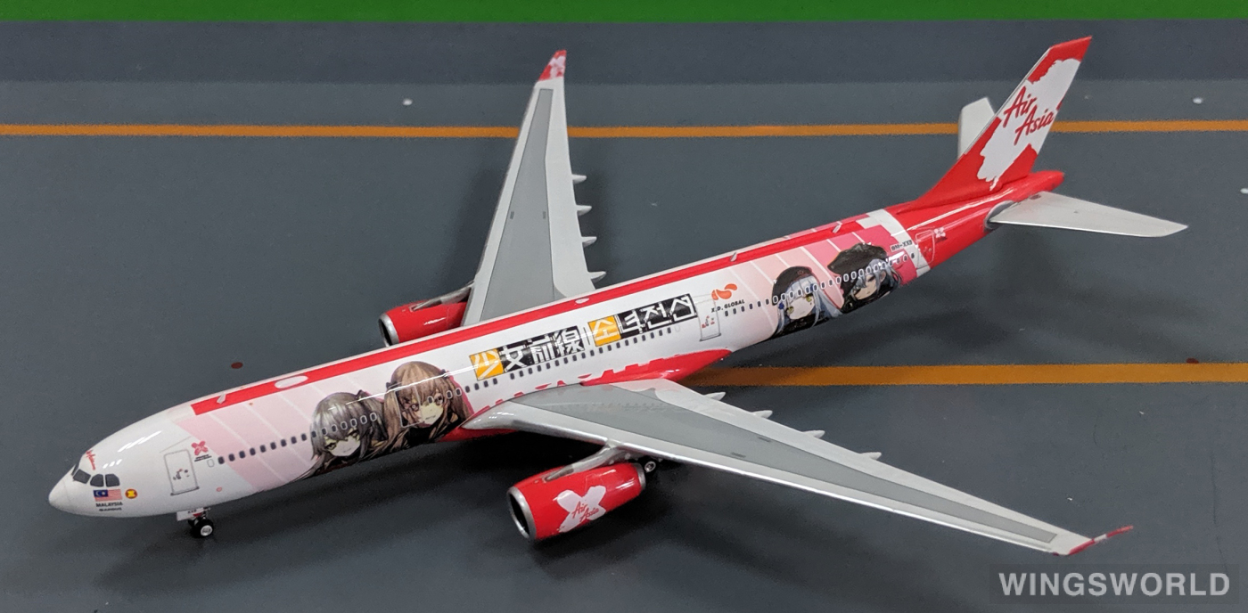 Phoenix 1:400 PH04236 AirAsia 亚洲航空 Airbus A330-300 9M-XXB