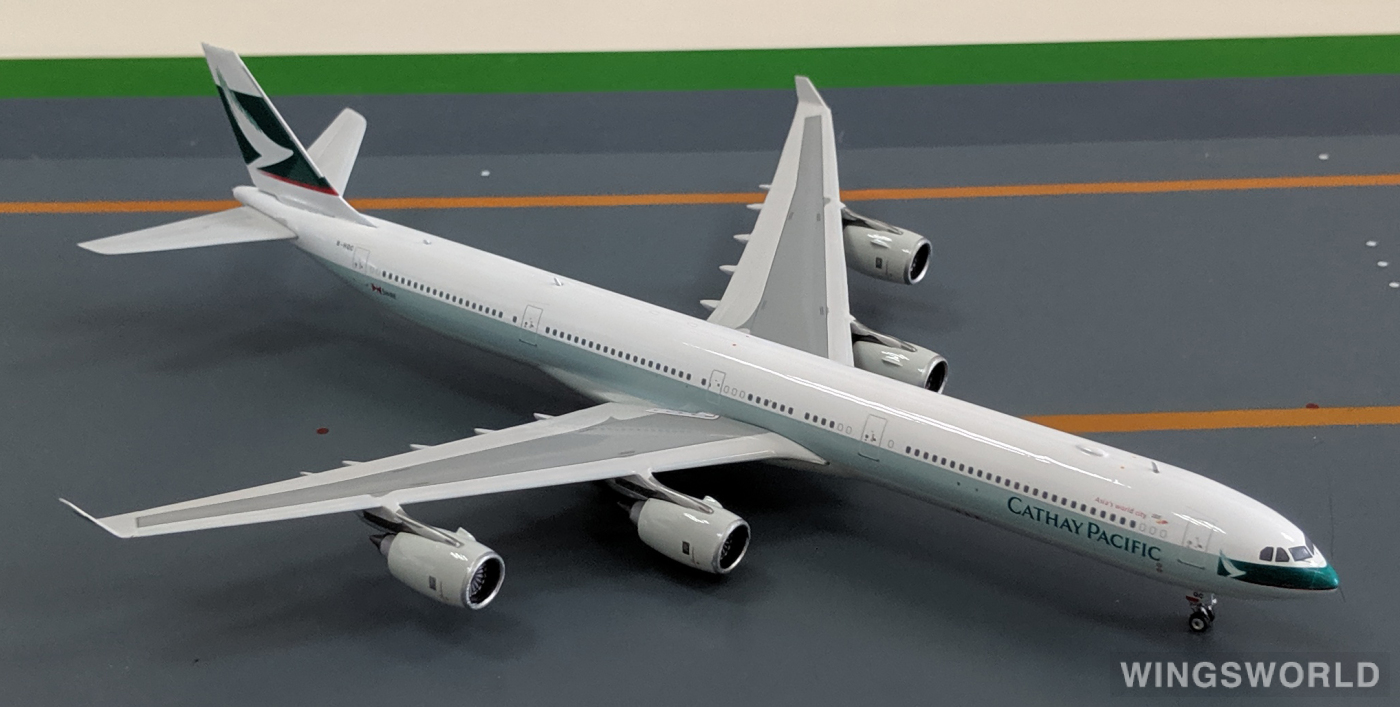 Phoenix 1:400 PH04075 Cathay Pacific 国泰航空 Airbus A340-600 B-HQC